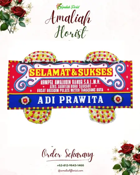 Papan Bunga Ucapan Selamat Bayau